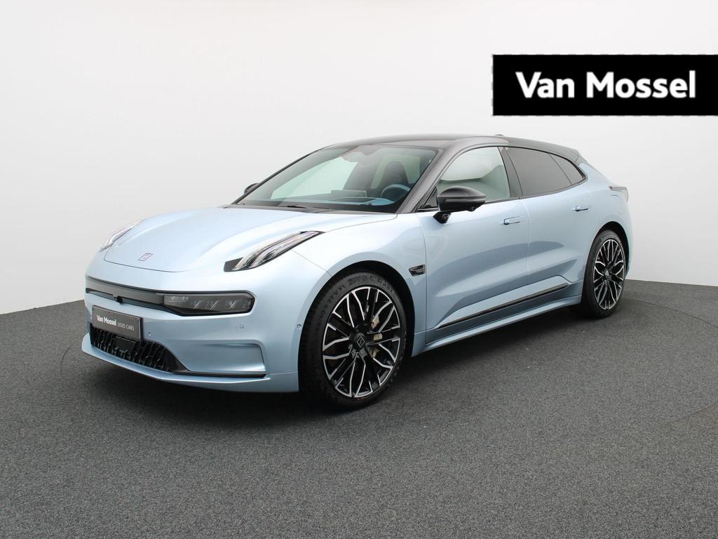 ZEEKR 001 PRIVILEGE AWD 100KWH SOH 98%, Auto's, Automaat, Stof, Gebruikt, Blauw