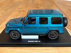 Mercedes G63 AMG blauw 1:18 GT Spirit GT925 nieuw in doos, Enlèvement ou Envoi, Neuf, Voiture, Autres marques