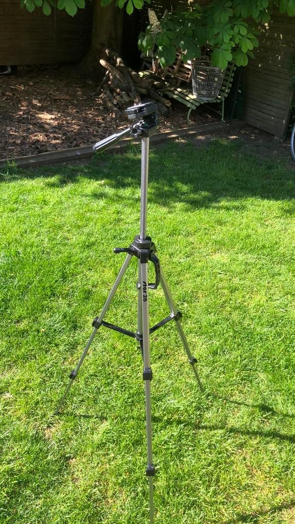 Lichtgewicht statief, Ophalen, Zo goed als nieuw, Minder dan 150 cm, Driepoot