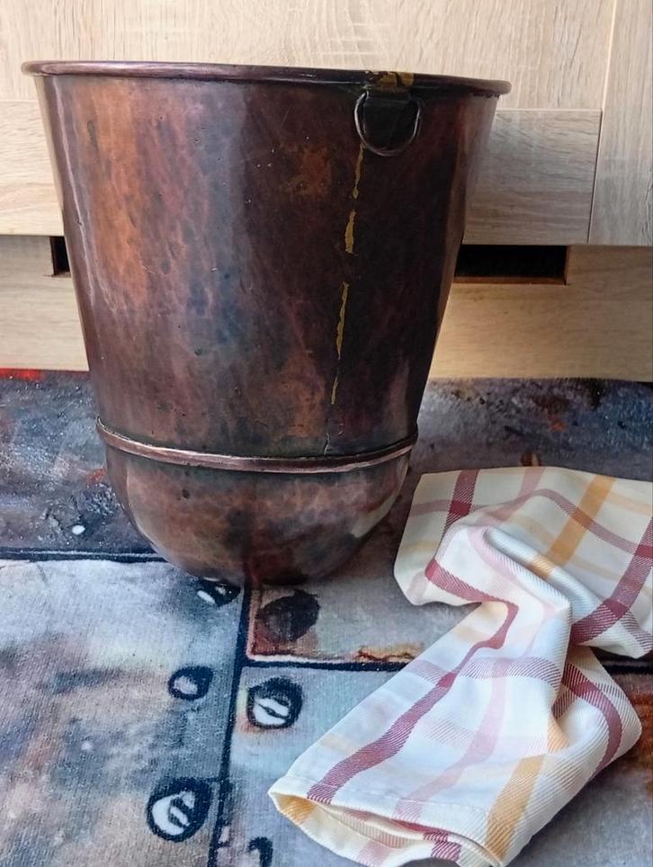 Grote koperen cul-de-oule, Antiek en Kunst, Antiek | Woonaccessoires, Ophalen of Verzenden