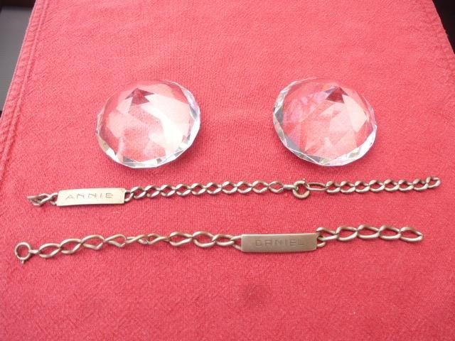 Anciennes gourmettes en argent, Handtassen en Accessoires, Armbanden, Gebruikt, Zilver, Zilver, Ophalen of Verzenden