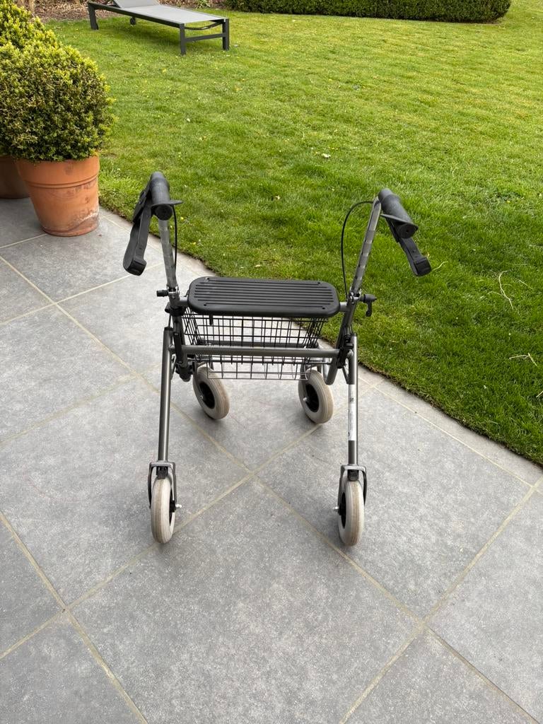 Rollator loopwagentje, Ophalen, Opvouwbaar, Gebruikt
