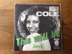 single natalie cole, Cd's en Dvd's, Vinyl Singles, Ophalen of Verzenden, 7 inch, R&B en Soul, Single