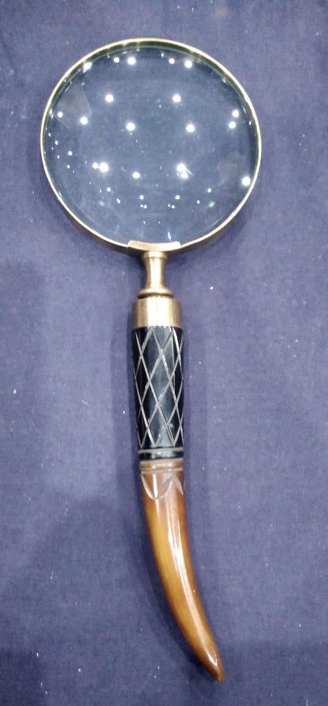 Vergrootglas in koper gevat (groot model), Enlèvement ou Envoi