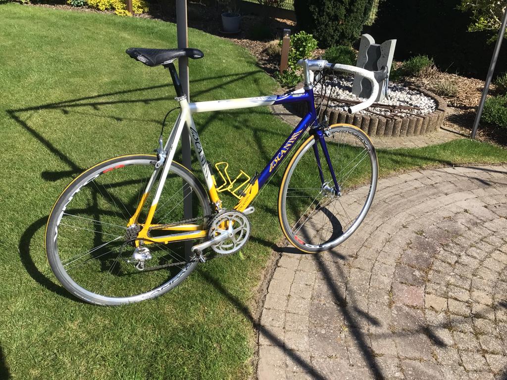 Wielertoeristenfiets, 28 inch, Gebruikt, Velgrem, 15 tot 20 versnellingen