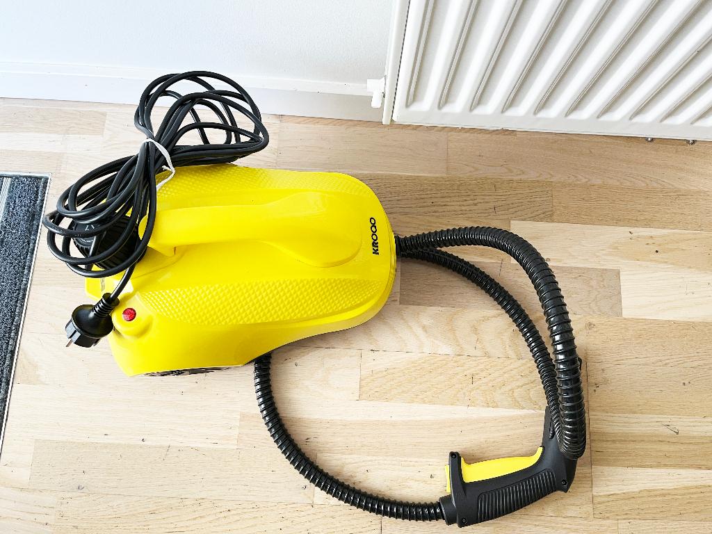 Nettoyeur à vapeur Kroqo avec 23 accessoires, Enlèvement, Comme neuf, Nettoyeur à vapeur