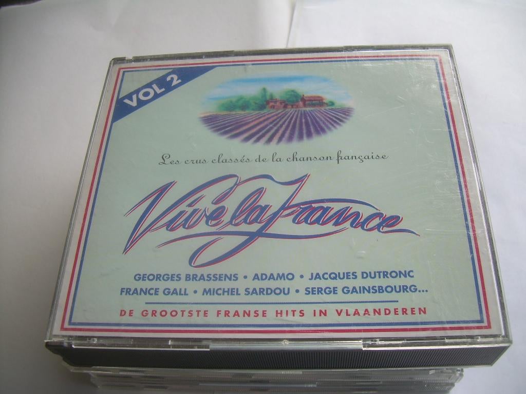 COFFRET DE 2 CD - VIVE LA FRANCE VOL 2, Enlèvement ou Envoi, Comme neuf, Pop, Coffret