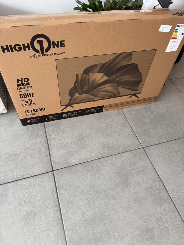 High one led tv 32 inch, Audio, Tv en Foto, Televisies, Nieuw, LED, 80 tot 100 cm, Full HD (1080p), Overige merken, 50 Hz, Ophalen