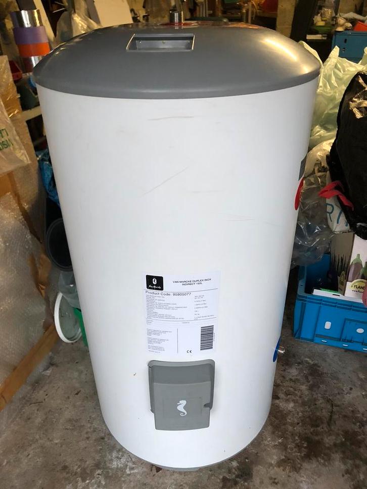 Duplex ballon échangeur mixte acier inoxydable, Bricolage & Construction, Chauffe-eau & Boilers, Comme neuf, Enlèvement