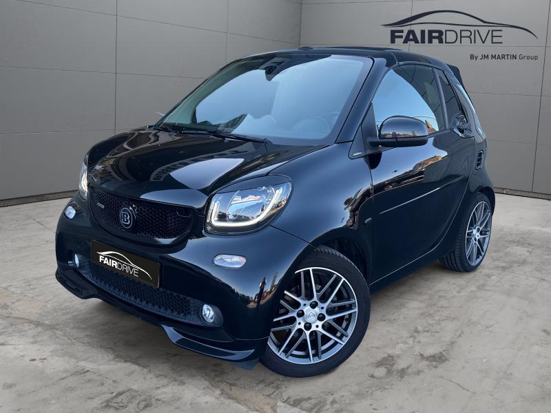 Smart ForTwo Brabus Exclusive CABRIO/CAMERA/JLB SOUND/1 YEAR, Autos, Achat, Euro 6, Entreprise, Cabriolet