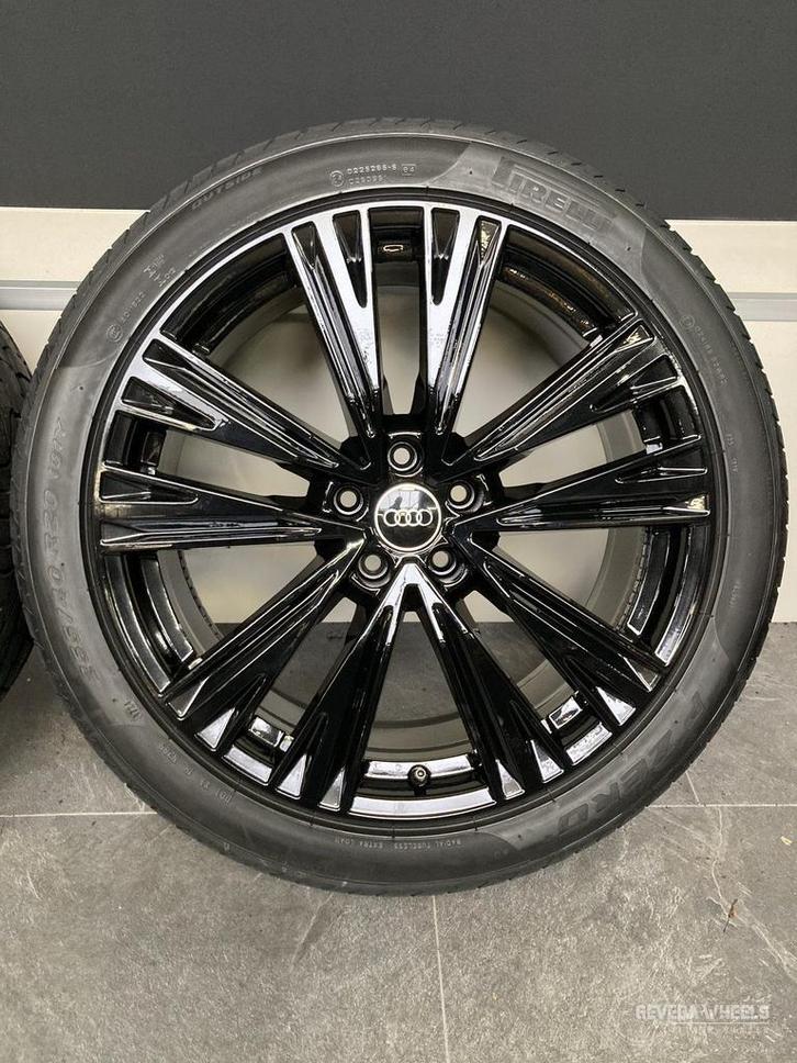 20” originele Audi A6 S6 C8 velgen + banden 5x112 255/40/20, Auto-onderdelen, Banden en Velgen, Banden en Velgen, Zomerbanden