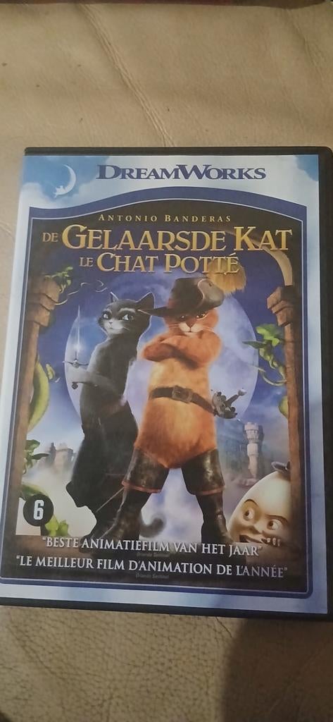DVD de dessin animé Puss in Boots (Pays-Bas), CD & DVD, Enlèvement ou Envoi, Dessin animé