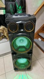 Muse Party speaker 800w, Audio, Tv en Foto, Ophalen, Zo goed als nieuw, Complete set