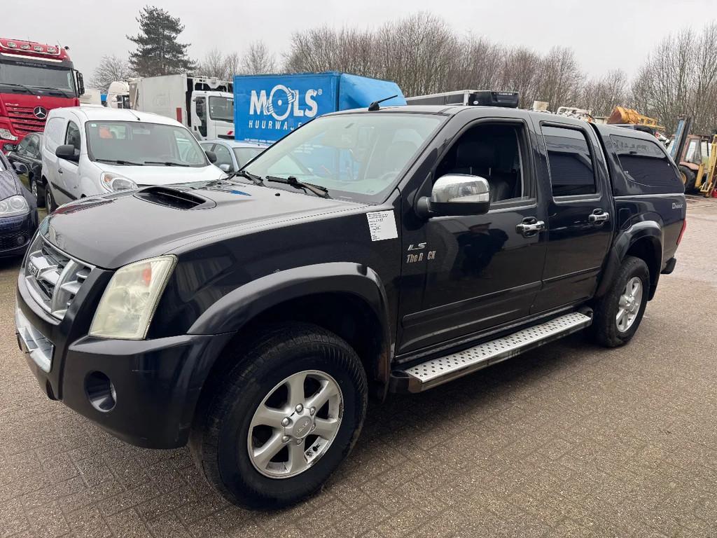 Isuzu D-max *BELGIAN ORIGINE-AC-AUTOMATIC-4WD* (bj 2010), Auto's, Automaat, Gebruikt, Zwart, 120 kW