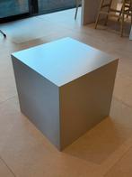 Moderne Design RVS Kubus Tafel – 50x50x50 cm, Huis en Inrichting, 50 tot 100 cm, Verzenden, Modern minimalistisch designer, Overige materialen