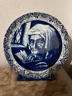 Decoratief  bord delft lezende vrouw !, Enlèvement