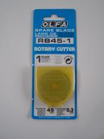 Olfa RB 45-1 spare blades voor RTY-2/G en DX en Olfa Maru45C, Ophalen of Verzenden, Nieuw, Onderdeel of Accessoires
