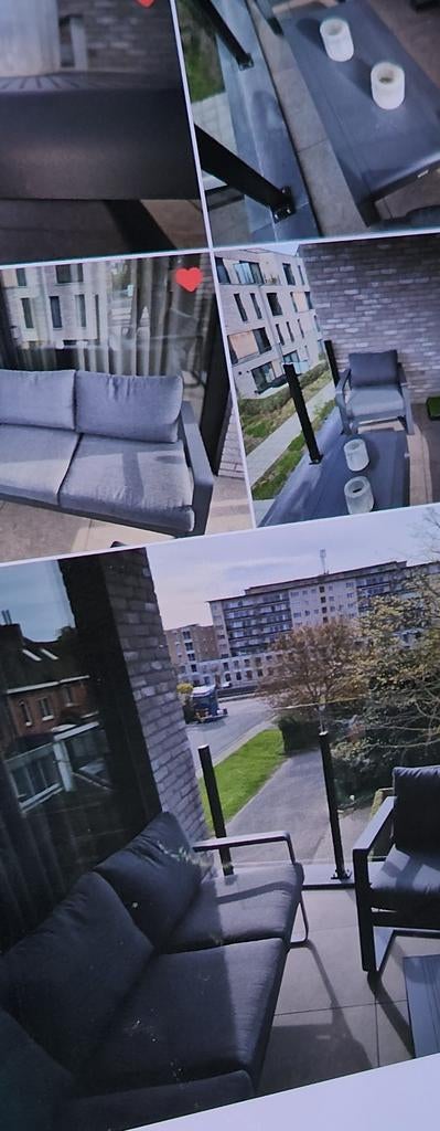 Terras-, tuinstel, Ophalen, Aluminium