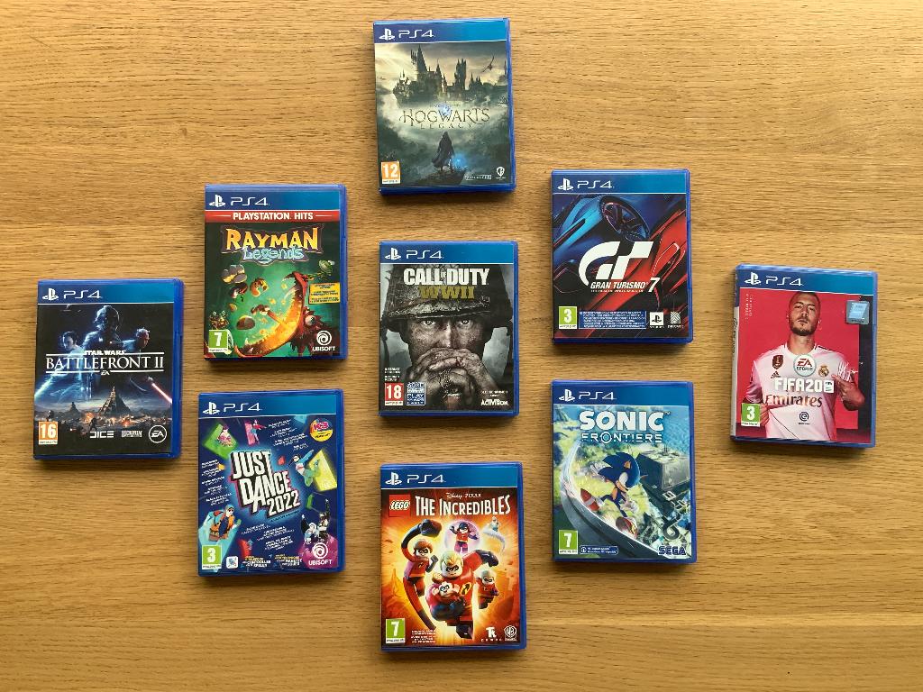9 jeux PS4, Consoles de jeu & Jeux vidéo, Enlèvement ou Envoi, Utilisé