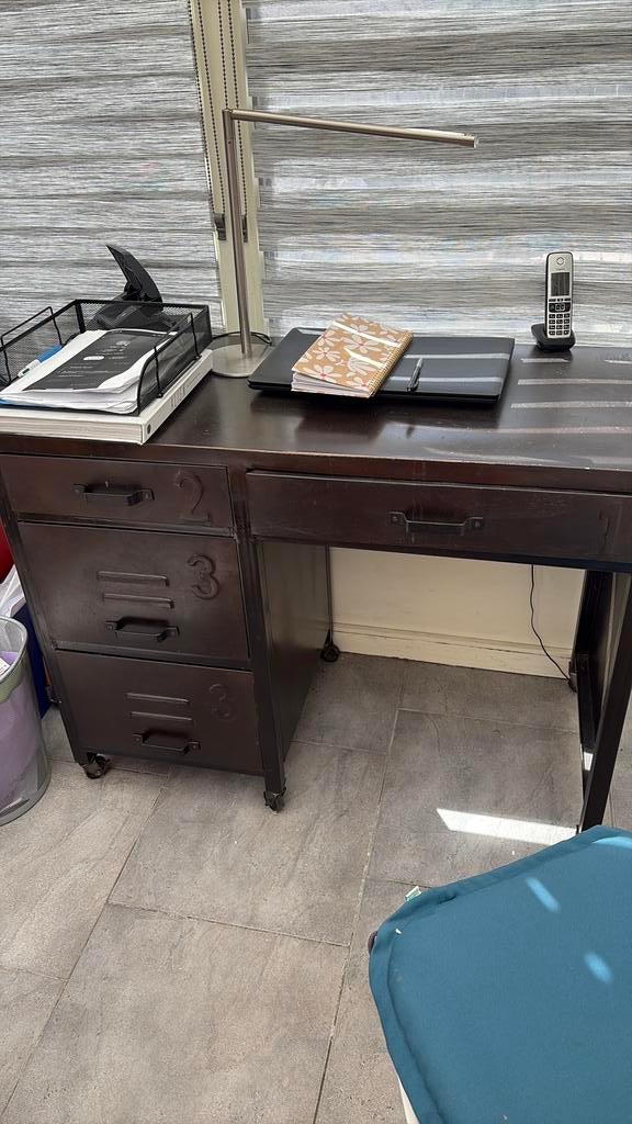 Bureau maison du monde, Maison & Meubles, Industriel, Enlèvement, Comme neuf