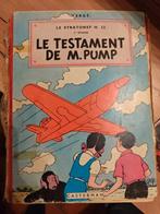 Titre : Hergé – Le Testament de M. Pump – Jo, Zette et Jocko, Enlèvement