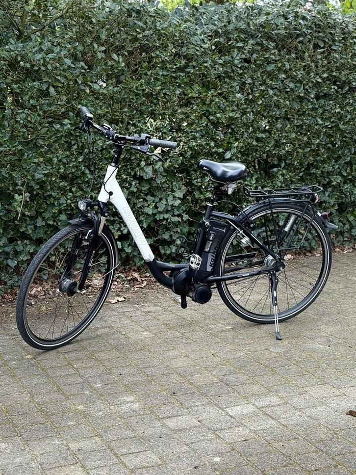 Kalkhoff elektrische damesfiets – middenmotor – top comfort!, Vélos & Vélomoteurs, Vélos électriques, Comme neuf, Enlèvement
