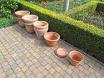 Terracottabloempotten., Ophalen
