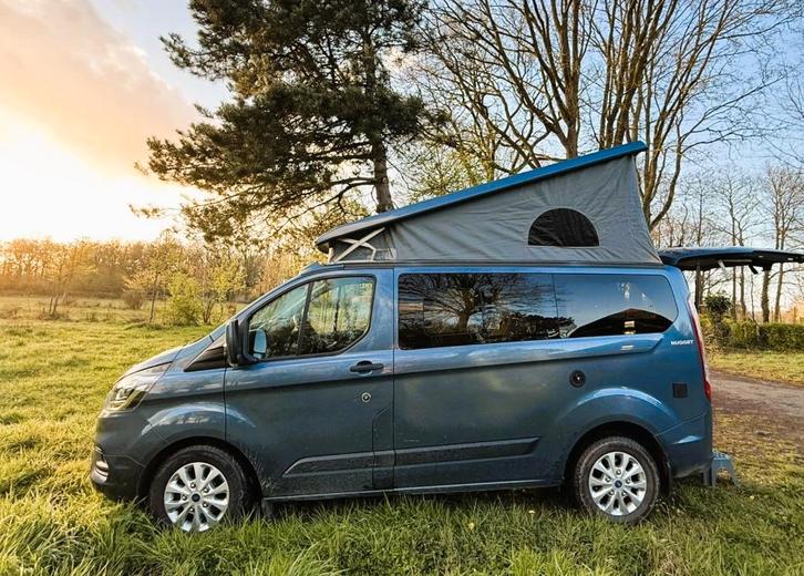 Ford Nugget Westfalia Camper SWB 185 PK Automatisch!, Autos, Ford, Particulier, Transit, Caméra 360°, ABS, Caméra de recul, Phares directionnels