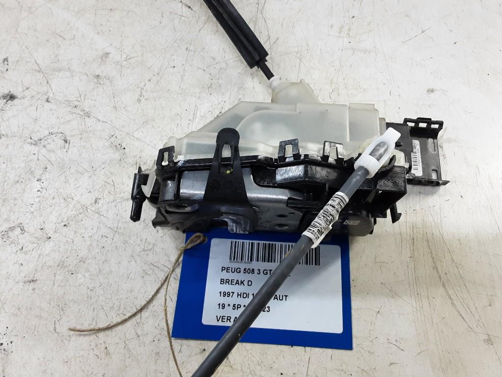 PORTIERSLOT RECHTS ACHTER 508 SW (F4 / FC / FJ / FR), Gebruikt, Achter, Peugeot