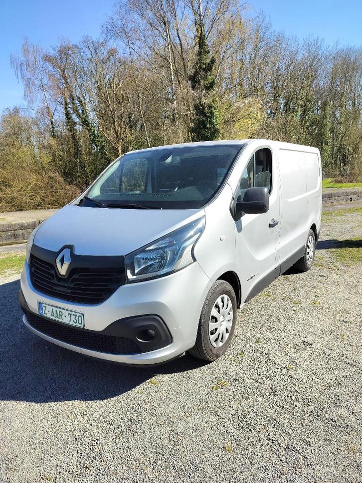 Renault Trafic, Auto's, Bestelwagens en Lichte vracht, Bedrijf, Te koop, Renault, Diesel, Euro 5, 4 deurs, Wit, Grijs, BTW verrekenbaar