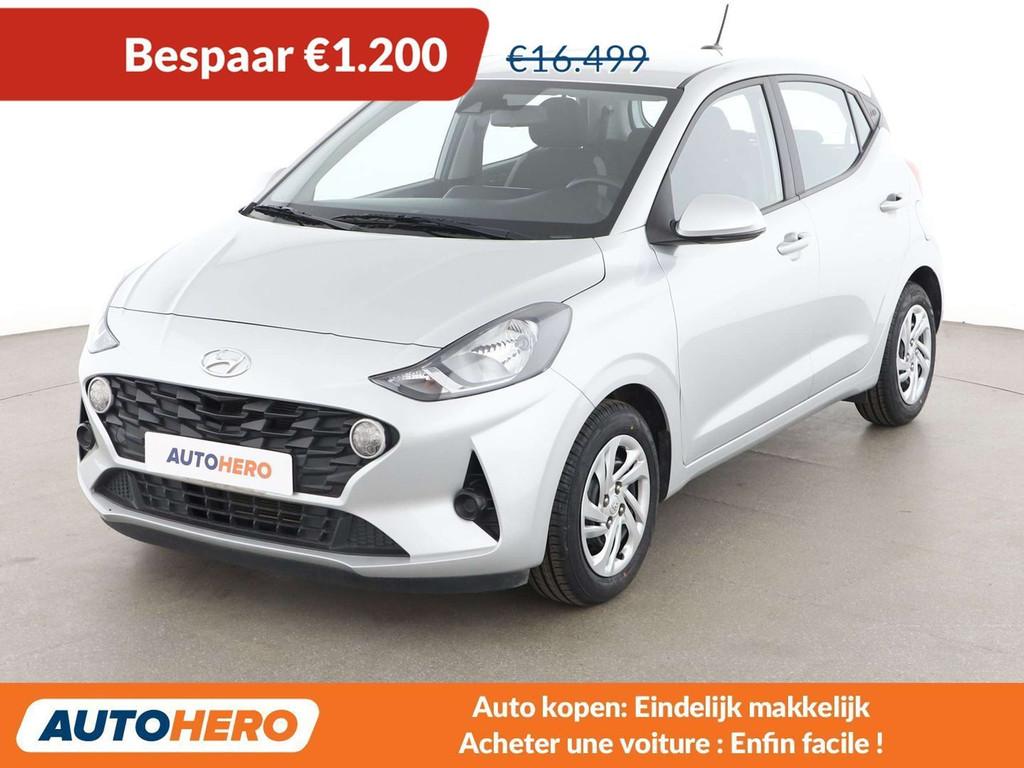 Hyundai i10 1.0 Prime (bj 2022, automaat), Auto's, Stof, Gebruikt, Euro 6, 1070 kg