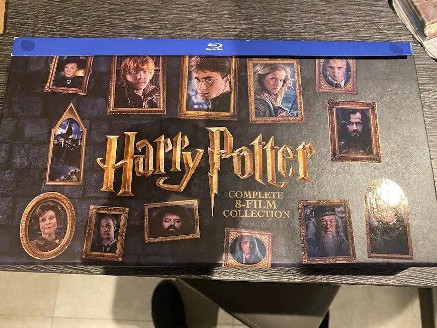 Harry Potter COMPLETE 8 FILM BLURAY COLLECTION BOXSET, Ophalen of Verzenden, Gebruikt, Boxset