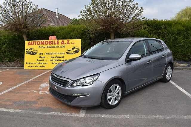 Peugeot 308 1.2i Allure GPS/Airco, Argent ou Gris, Achat, Entreprise, Boîte manuelle