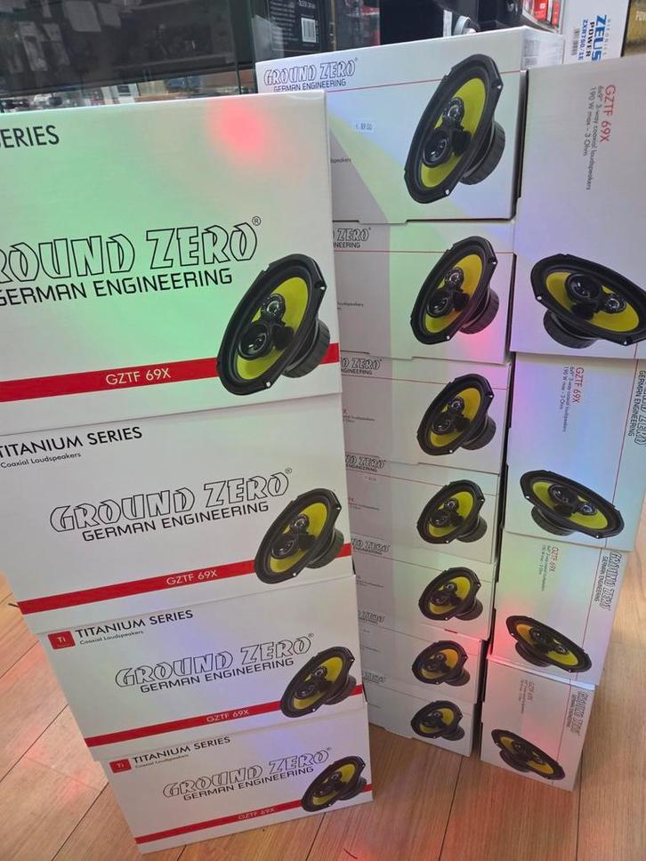 Ground Zero GZTF 69X 6x9 Speakers - 190W, Bijoux, Sacs & Beauté, Beauté | Diététique & Perte de poids