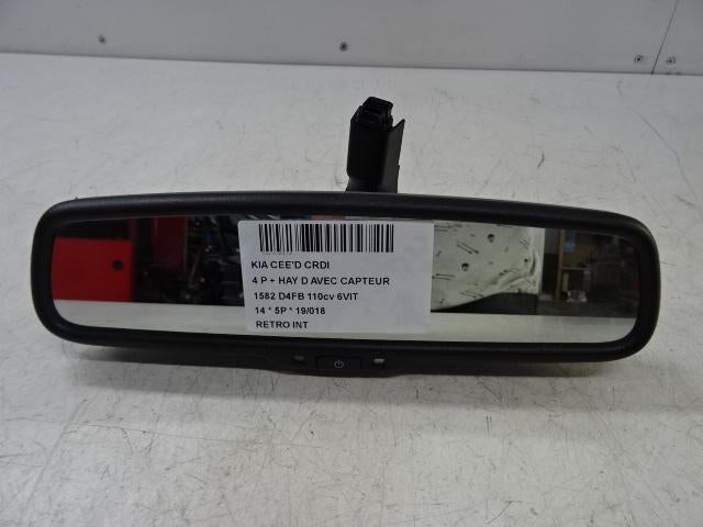 RETROVISEUR INTERIEUR Kia Cee'd (JDB5) (01-2012/07-2018), Kia, Mevr. I. Hauben, Utilisé, Rue de l'Espoir 34 34
4030  GRIVEGNÉE, BE