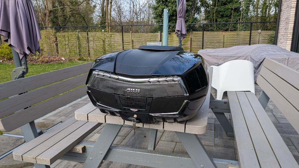 Topkoffer GIVI V58 Maxia 5 Monokey Top case, Ophalen, Zo goed als nieuw