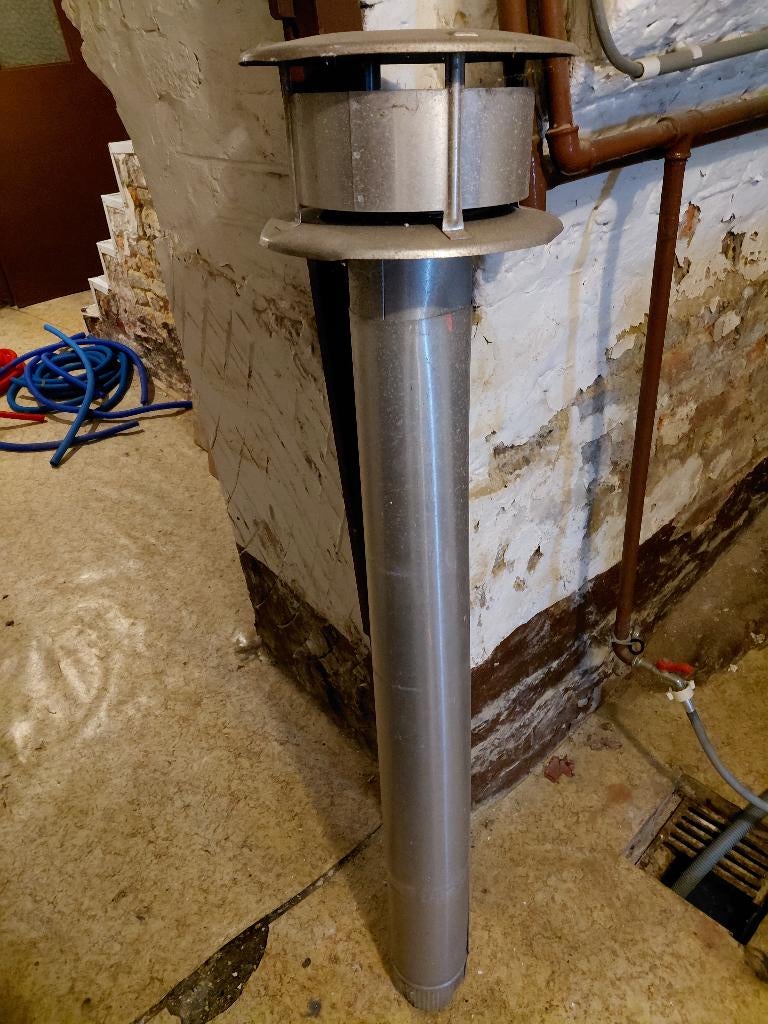 Conduit fumée inox simple, Enlèvement, Comme neuf