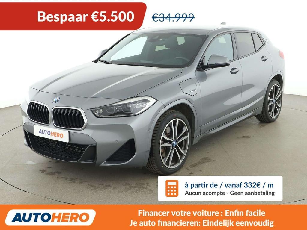 BMW X2 xDrive 25e M Sport (année de construction 2022), Autos, Cuir, Argent ou Gris, Euro 6, Cruise Control