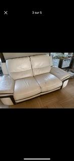 Salon de 5 places avec 2 relax electriques, Maison & Meubles, Canapés | Salons, Quatre personnes ou plus, Banc droit, Enlèvement