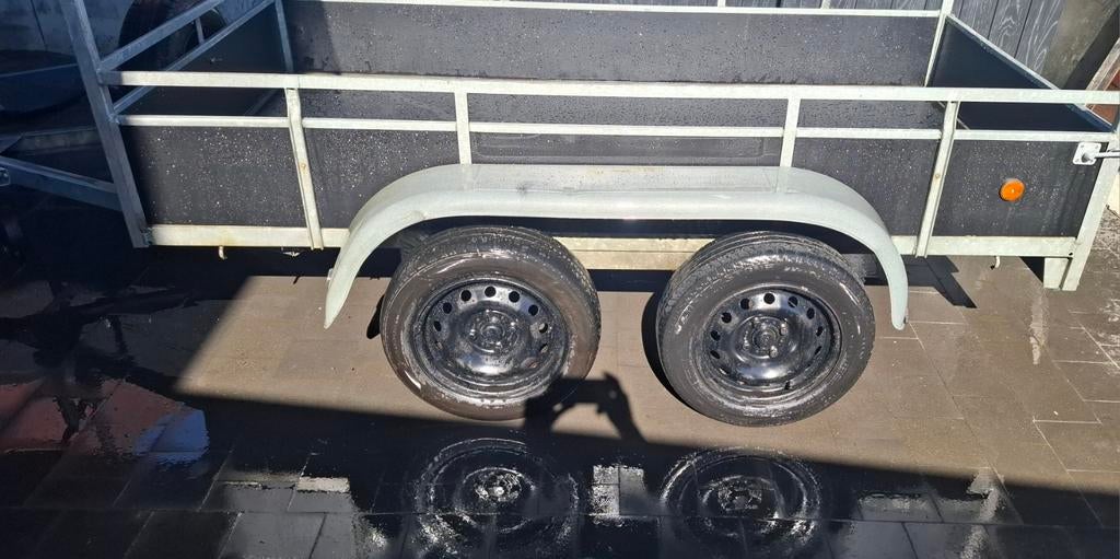 Remorque Remorque à double essieu 750 kg, Enlèvement ou Envoi