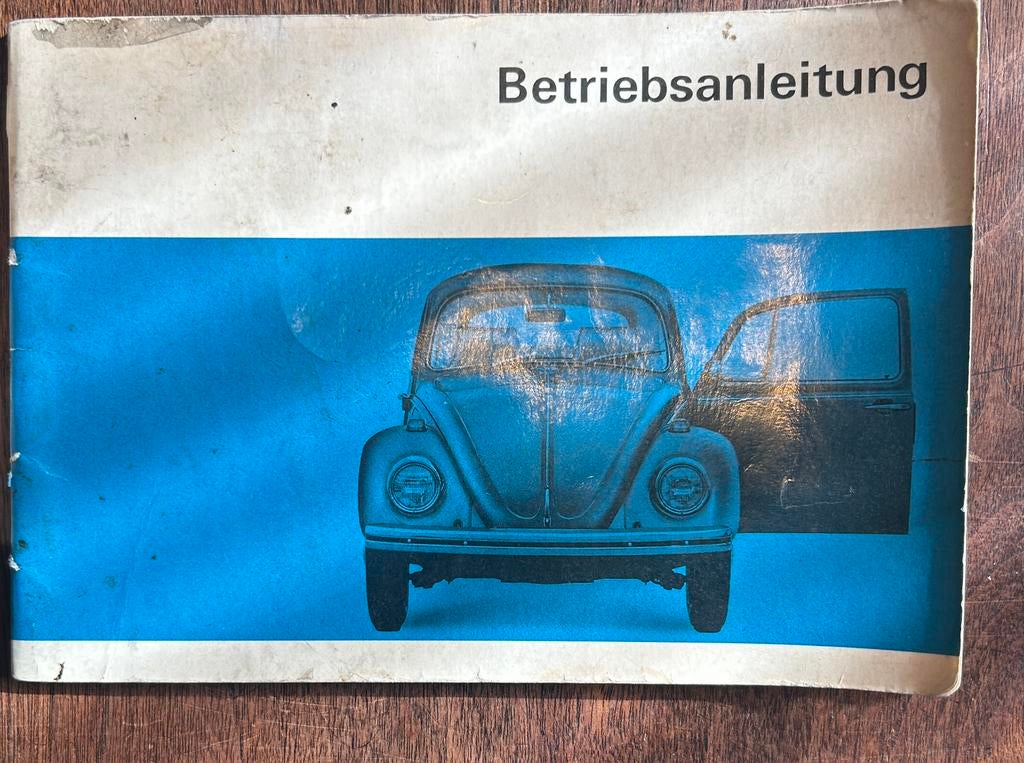Coccinelle VW 1968, Autos : Divers, Modes d'emploi & Notices d'utilisation, Envoi