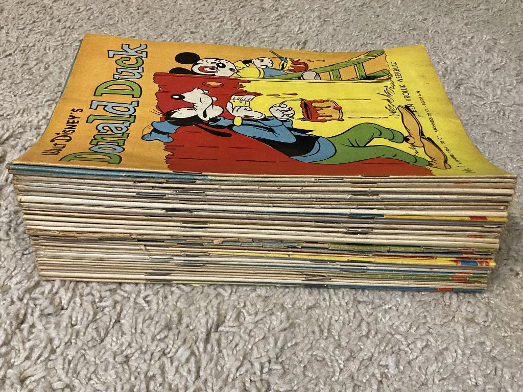 42x Donald Duck Weekblad - Jaargang 1964 - Kan per stuk, Boeken, Stripverhalen, Gelezen, Meerdere stripboeken, Ophalen of Verzenden