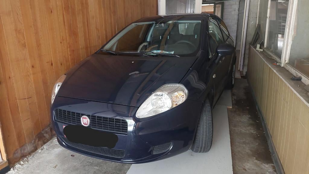 Fiat Punto 1.2i 11000km!, Auto's, Stof, Zwart, Elektrische buitenspiegels, Blauw