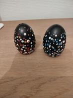 Sel & poivre en porcelaine décoré à la main, Enlèvement ou Envoi