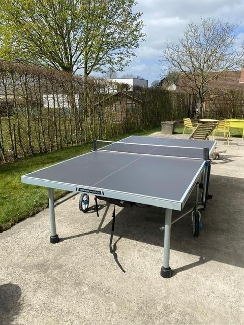 tafeltennistafel PONGORI PPT 900 OUTDOOR, Sports & Fitness, Enlèvement, Comme neuf, Table d'extérieur, Pliante