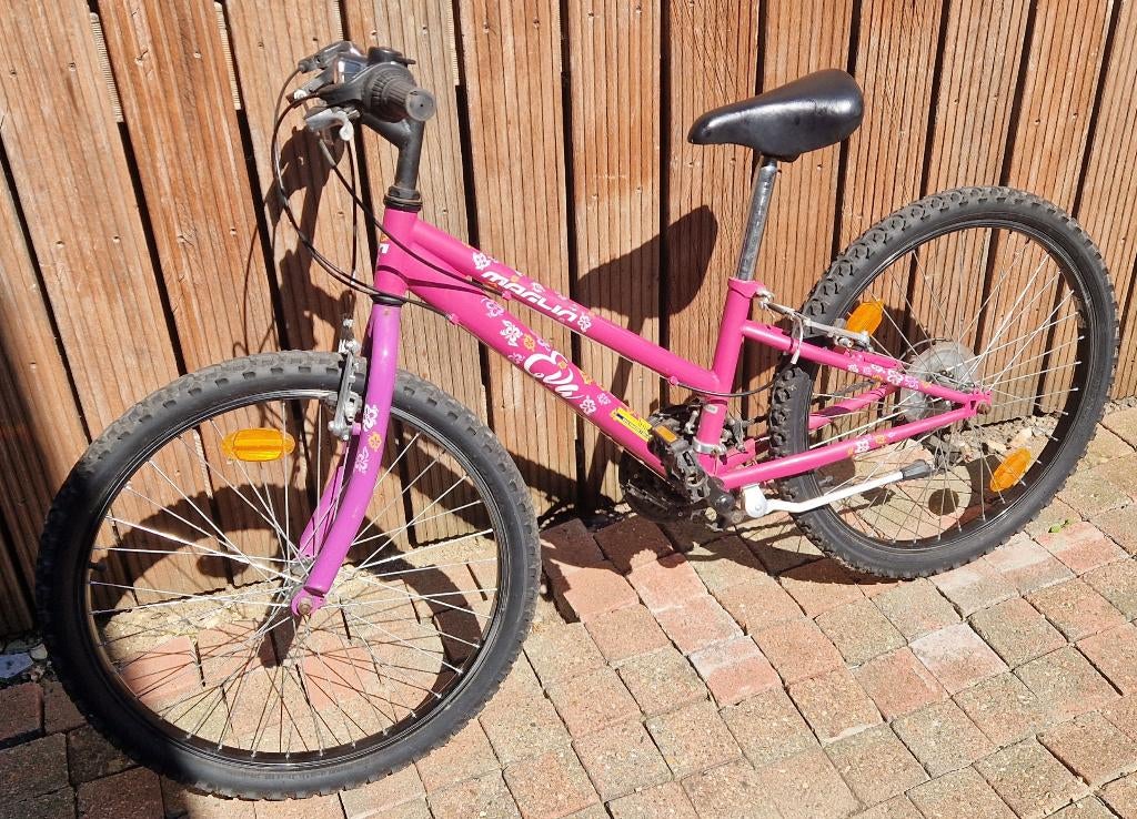 Velo enfants 24" 9/12ans, Vélos & Vélomoteurs, Enlèvement, Utilisé, 20 pouces ou plus, Frein sur jante