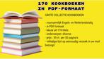 170 KOOKBOEKEN IN PDF-formaat, Envoi, Neuf