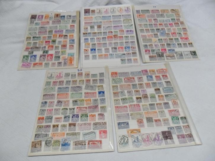 Belangrijke partij gebruikte postzegels België, Postzegels en Munten, Postzegels | Europa | België, Gestempeld, Frankeerzegel