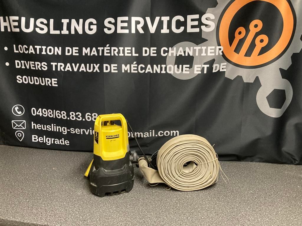 Location pompe vide cave karcher sp1, Jardin & Terrasse, Pompes à eau, Comme neuf, Enlèvement