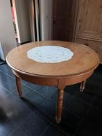 Ronde uitschijfbare tafel, Engelse stijl., Ophalen, Rond